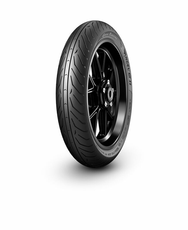 Pneu PIRELLI ANGEL GT II 120/70 ZR17 M/C (58W) TL - Avant