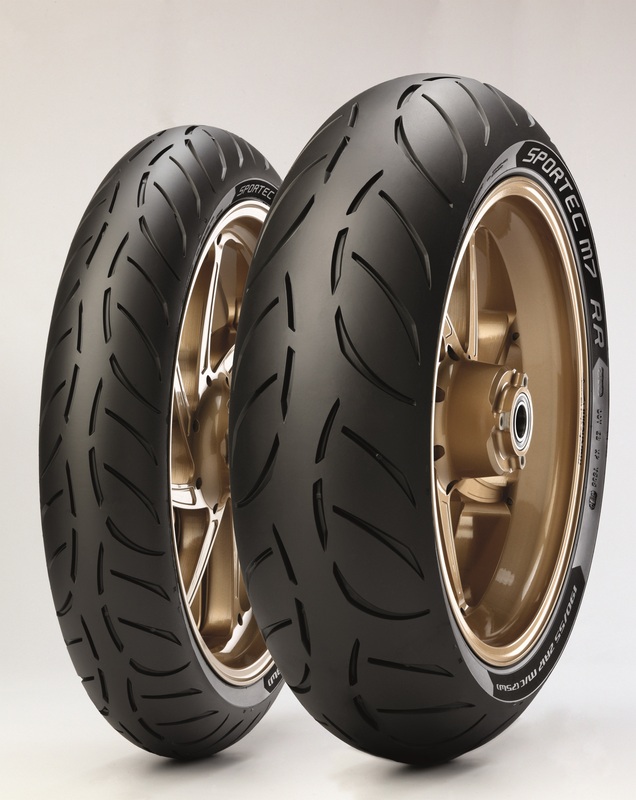 Pneu METZELER SPORTEC M7 RR (F) 130/70 ZR 16 M/C (61W) TL
