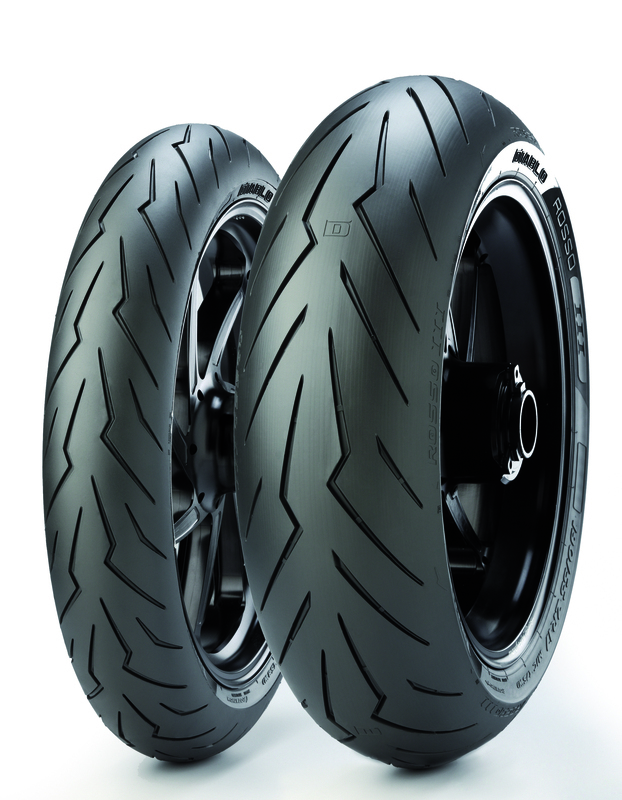 PNEU PIRELLI DIABLO ROSSO III (F)(E) Honda CB 1000 R 120/70 ZR 17 M/C (58W) TL