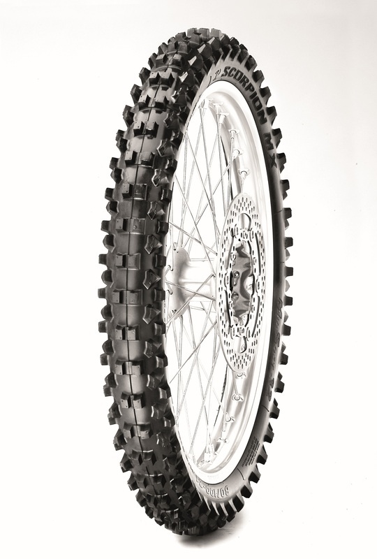 Pneu PIRELLI SCORPION MX32 MID SOFT F 60/100-12 NHS 36M TT