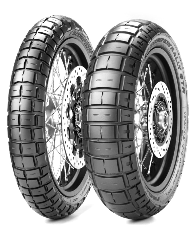 Pneu PIRELLI SCORPION RALLY STR 130/70-13 M/C 57P TL M+S