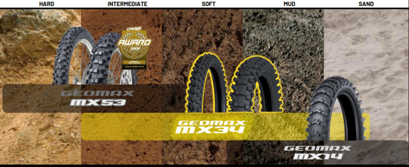 Pneu DUNLOP GEOMAX MX14 110/90-19