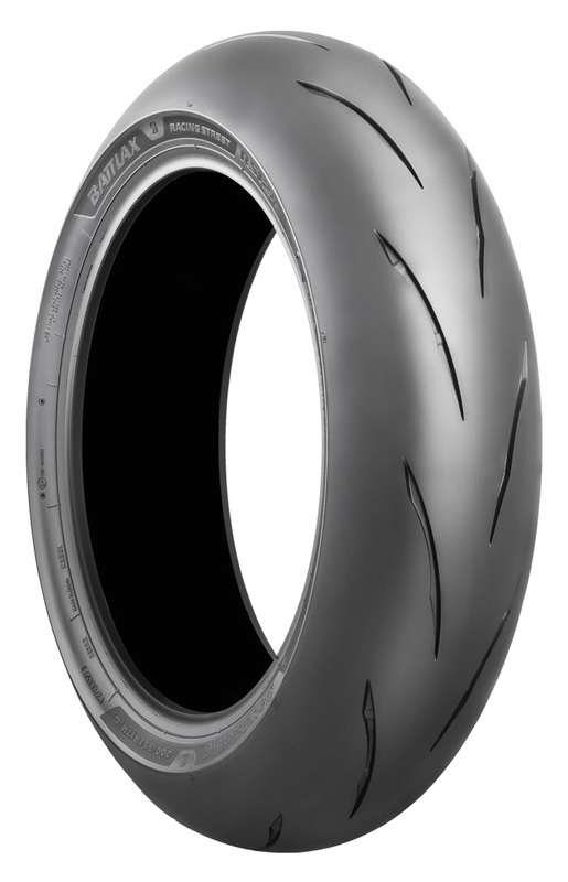Pneu BRIDGESTONE BATTLAX RS12 ARRIÈRE 180/55 ZR 17 (73W) TL