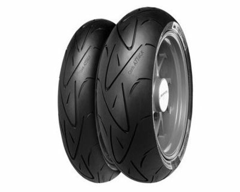 Pneu CONTINENTAL CONTISPORTATTACK 180/55 ZR 17 M/C (73W) TL